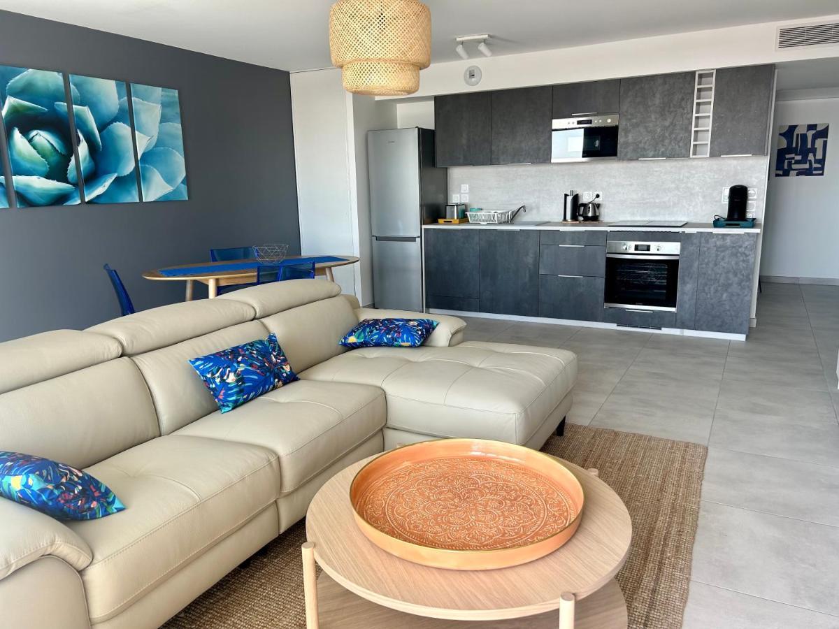 Blue Port -4 Etoiles-2 Loggias Vues-2 Parking Appartement Marseillan (Herault)