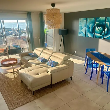 Apartamento Blue Port -4 Etoiles-2 Loggias Vues-2 Parking Marseillan  Exterior foto